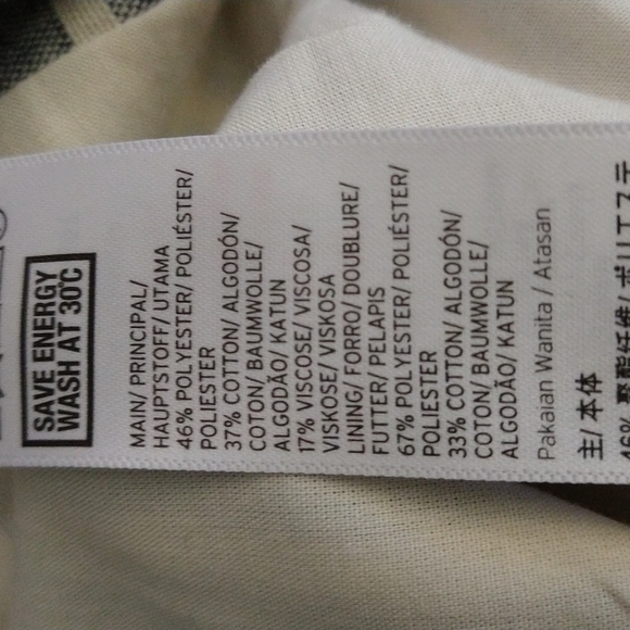 TOP SHOP chambray stripe bustier top S - Picture 14 of 14